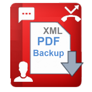 E2PDF SMS Call Backup Restore icon