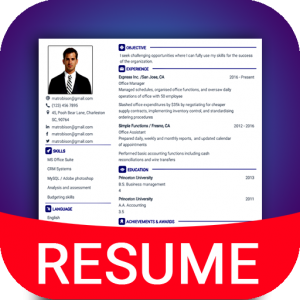 Resume Builder App, CV maker icon