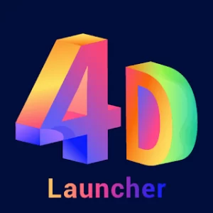 4D Launcher -Lively 4D Launche icon