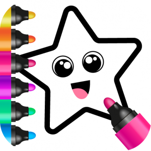 Bini Drawing games for kids icon