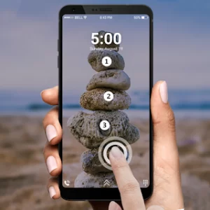 Touch Lock Screen - لمس كلمة ا icon