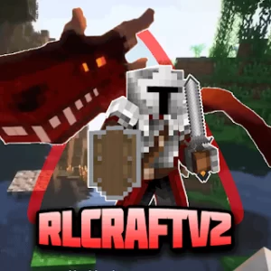 RLcraft v2 modpack for MCPE icon