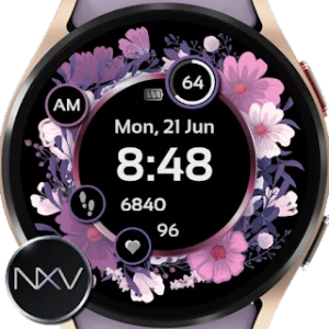 NXV84 Flora Elegant Watch Face icon