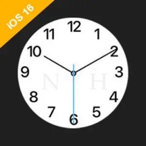 Clock iOS 16 - Clock Phone 14 icon